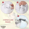 Briebe WC1195W WC portatile da campeggio, WC chimico da 24 Anteprima dell’immagine prodotto 8