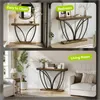 Collage of a console table shown in different room settings. Podgląd zdjęcia produktu