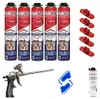 POLYNOR PRO Isolier-Sprühschaum, 14 Stück Produktbild-Vorschau 1