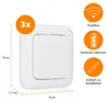 Smartwares SH4-99567, Set, Draadloos, Wit, Kunststof, IP21, Productafbeelding-voorbeeld 6