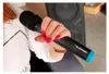A person holding a Blaupunkt microphone in front of a speaker. Produktbild-Vorschau