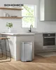 SONGMICS Poubelle à pédale 30L en inox avec couvercle et Voir les images du produit 1