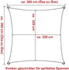 Woltu GZS1188cm05, Cremefarben, Einfarbig, 3600 mm Produktbild-Vorschau 3