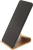 A black Samsung Galaxy Z Flip3 5G phone is displayed on a wooden stand against a white background. Náhľad obrázku produktu