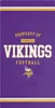 NFL Strandtuch PROPERTY OF Minnesota Vikings Football Produktbild-Vorschau 1