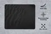 MuchoWow® Mauspad Mousepad Sand - Schwarz - Weiß - Strand Produktbild-Vorschau 2