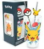 Szklany kubek Pikachu z metalową słomką 485 ml - oficjalna Anteprima dell’immagine prodotto 7