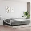 vidaXL Struttura letto a molle insacchettate grigio scuro Anteprima dell’immagine prodotto 2