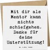 Mr. & Mrs. Panda Glückwunschkarte Spruch Beste Mentor - Produktbild-Vorschau 1