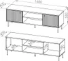 Marmex Möbel Sophie 06 Fernsehschrank, TV-Board, Low-Board, Produktbild-Vorschau 11