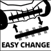 Einhell GE-SA 1640 lawn scarifier 1600 W 48 L Black, Red Voir les images du produit 28
