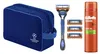 Gillette Fusion 5 Rasierer Herren, Metall, Blau/Schwarz Produktbild-Vorschau 1