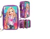 Depesche 10628 TOPModel 3-fach Federtasche Friends Rege Produktbild-Vorschau 1