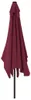 vidaXL Parasol z metalowym drążkiem 300x200 cm Bordeaux Podgląd zdjęcia produktu 4