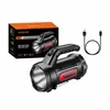 Latarka szperacz Superfire M9-E, 900lm, USB Podgląd zdjęcia produktu 1