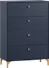 Schlafzimmer Set 3-teilig ALBENGA-80 in blau Produktbild-Vorschau 7