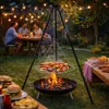 Zahradní třínohý gril s visícím roštem, ohniště 150 cm, Náhled obrázku produktu 3