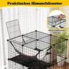 Katzenkäfig 3-stöckig große Katzengehege mit Hängematte 2 Produktbild-Vorschau 5