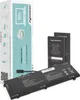 A laptop battery and its packaging are displayed against a white background. Produktbild-Vorschau