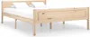 vidaXL Massivholzbett Kiefer 120x200 cm Anteprima dell’immagine prodotto 10