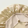 INF Cuffia da notte in 100% seta Champagne Anteprima dell’immagine prodotto 4