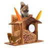 FATIVO Eichhörnchen Futterhaus mit Acrylfenster: Robuste Produktbild-Vorschau 2