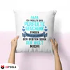 22Feels Papa Geschenk von Sohn Vater Kissen Vatertag Produktbild-Vorschau 3