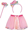 Boland Fee Kostümset rosa Geburtstag Tiara Zauberstab Tutu Produktbild-Vorschau 5