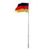 LEX Teleskop Fahnenmast 4 Meter inkl. Deutschland-Fahne Produktbild-Vorschau 4