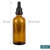 Set da 12 flaconi con pipetta Relaxdays, 100 ml, oli Anteprima dell’immagine prodotto 4
