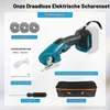 Elektrische Schere für Makita 18V, bürstenlos, 3 Klingen, 6 mm Schnitttiefe Productafbeelding-voorbeeld