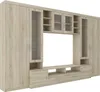 TOP Wohnwand Paris Anbauwand Wohnkombi Wohnzimmer Sonoma Produktbild-Vorschau 2