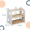 Étagère pour enfants « Maison » de Relaxdays, H x l x P : Voir les images du produit 4