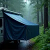 Wiltec Bâche de camion 3 x 2 m 240 g/m² Bleue Polyester PE Voir les images du produit 8