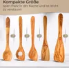 Kochlöffel Set Olivenholz 5-teilig - 3 Kochlöffel & 2 Produktbild-Vorschau 2