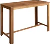 vidaXL Barový stůl z masivního dřeva akácie 150x70x105 cm Náhled obrázku produktu 6