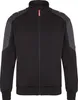 F. Engel Galaxy Sweatcardigan mit Kragen, Schwarz/Anthrazit Produktbild-Vorschau 1