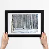 Bild 30x20 MDF-Rahmen, Wandkunst Wald im Winter Produktbild-Vorschau 3