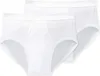 Schiesser Herren-Slip Baumwolle Essentials" 2er-Pack weiß Produktbild-Vorschau 1