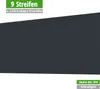 9 x Streifen | Farbe = Anthrazitgrau | HART-PVC Produktbild-Vorschau 2
