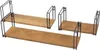 Velano - Loft Wandregal Komplettset Metallregal Hängeregal Produktbild-Vorschau 1