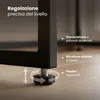 Tavolo consolle stile loft ELANO 2 cassetti 80 cm Nero Anteprima dell’immagine prodotto 6