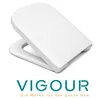VIGOUR WC-Sitz derby, Scharnier Edelstahl semi abnehmbar, Produktbild-Vorschau 6