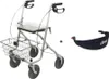 Drive Medical Migo Rollator mit Rückengurt, aus Stahl, 4 Produktbild-Vorschau 6