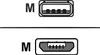 DELOCK USB Kabel A -> micro B St/St 1.00m 90°gew. sw Produktbild-Vorschau 2