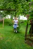 Familienschaukel aus Holz mit extra großer Sitzfläche 90 kg Produktbild-Vorschau 3