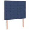 Boxspringbett mit Matratze Blau 120x200 cm Stoff Produktbild-Vorschau 4