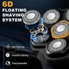 Glatzen Rasierer Herren Elektrisch 6D, 2 Modi Head Shaver Produktbild-Vorschau 3