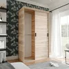 Zweitüriger Schiebetürenschrank Kleiderschrank PEDRI 120 cm Produktbild-Vorschau 1