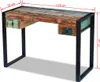 vidaXL Scrivania in legno di recupero Anteprima dell’immagine prodotto 11